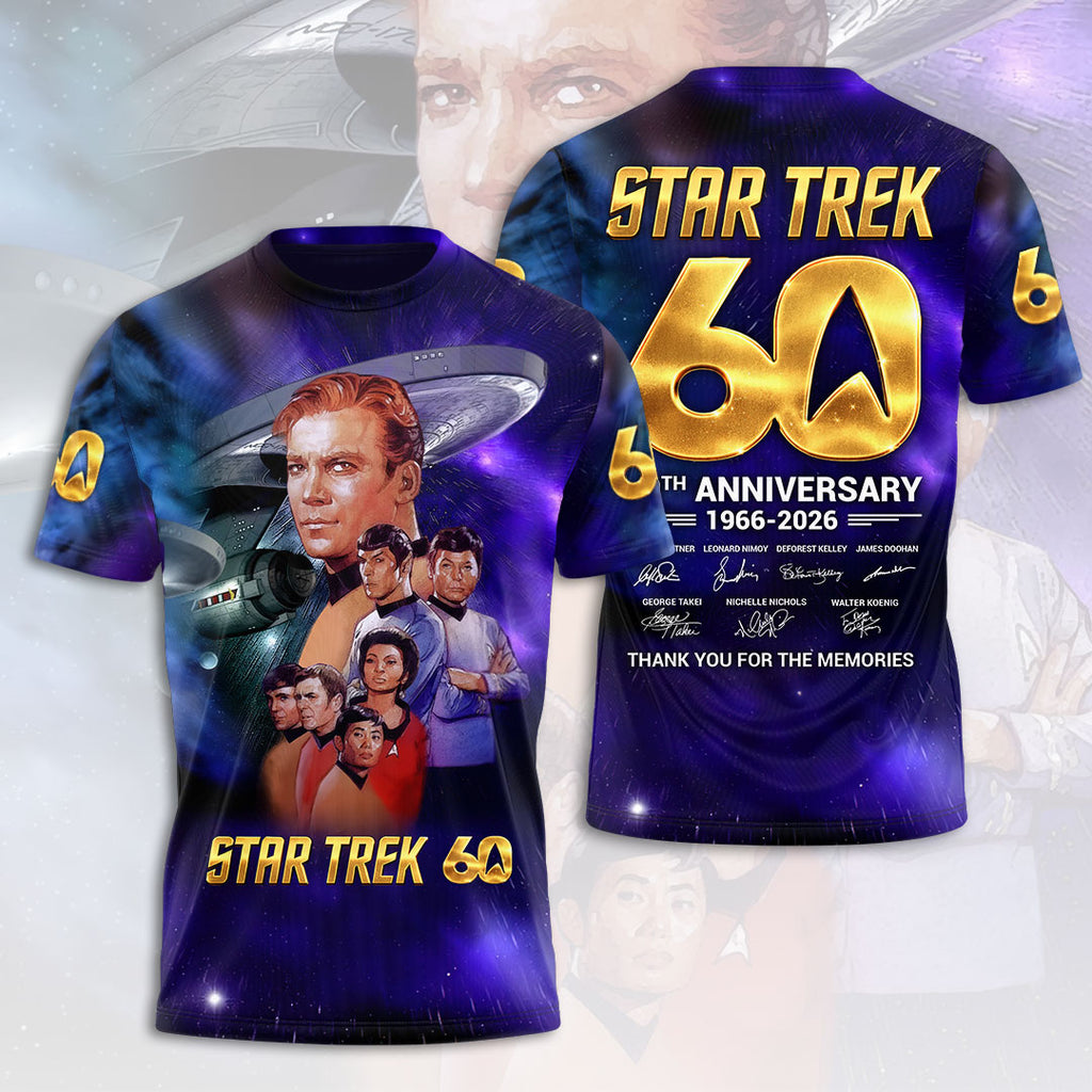 Star Trek 60th Anniversary 3D Apparel – HOATT19152