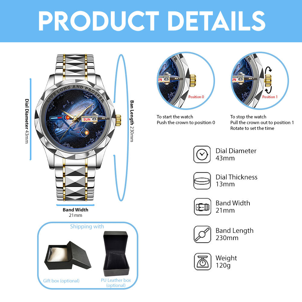 Star Trek Alloy Luxury Quartz Watch – TANTN15238