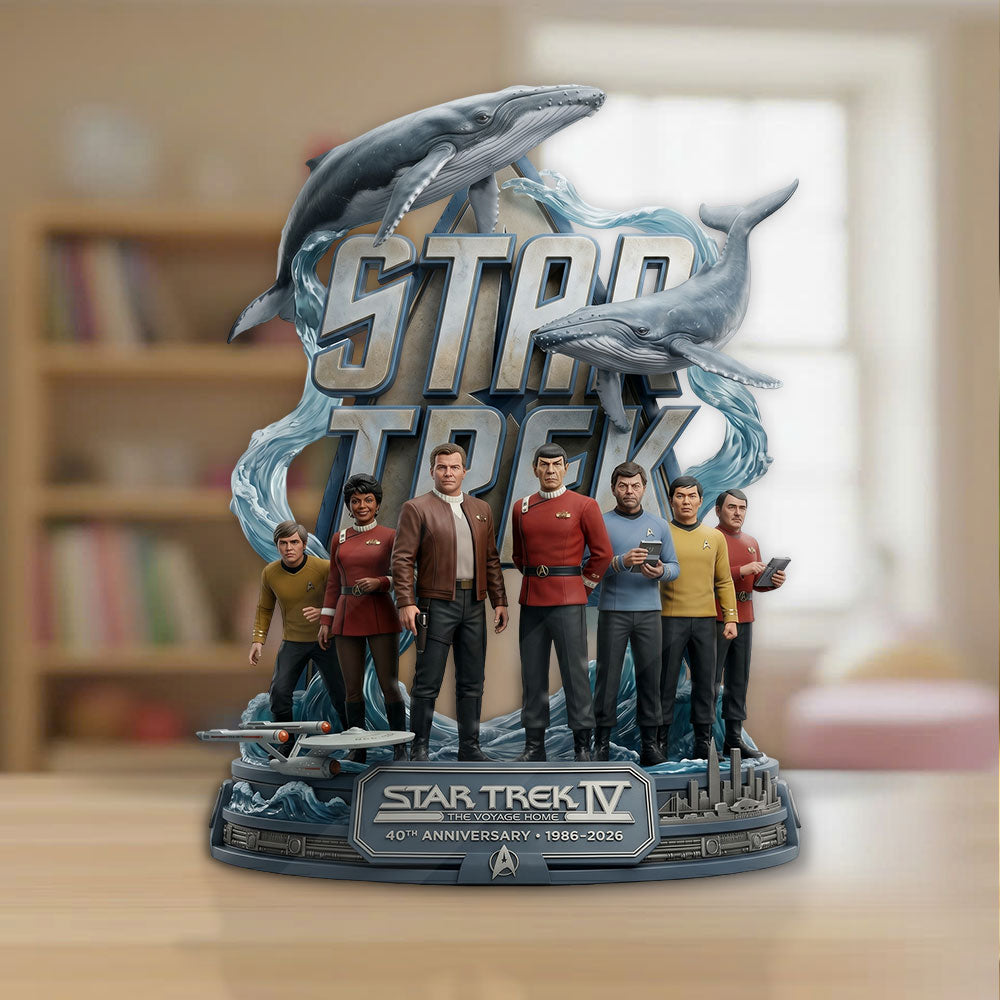 Star Trek IV: The Voyage Home Custom Shape Acrylic Plaque – TMTHU6658