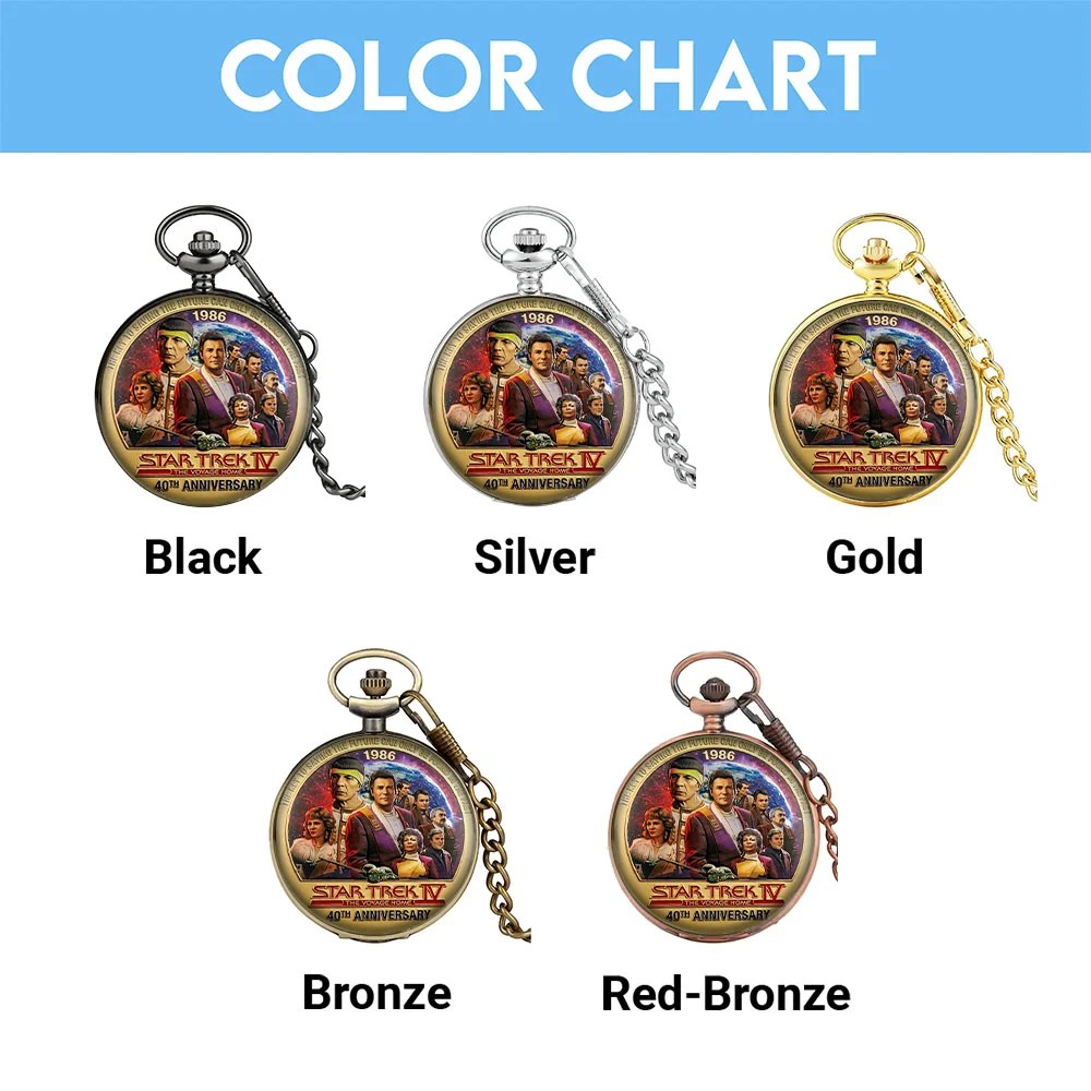 Star Trek IV: The Voyage Home Pocket Watch – TMTHU8948