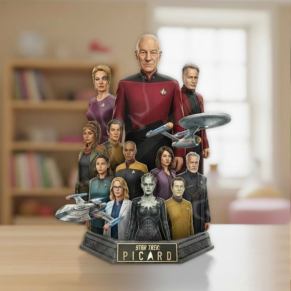 Star Trek: Picard Custom Shape Acrylic Plaque – TMTHU4093