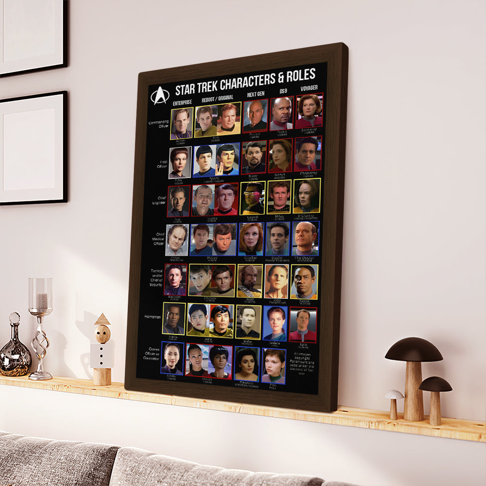 Star Trek Rectangle Canvas With Inner Frame – TMTHU7345