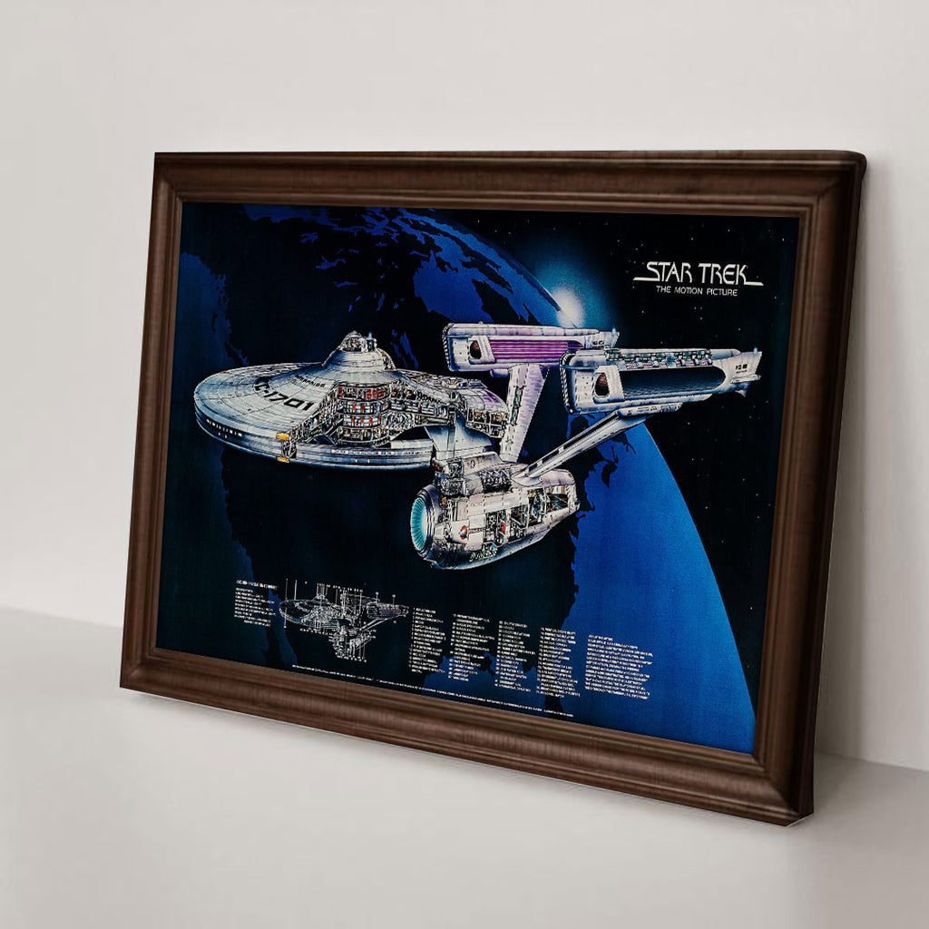 Star Trek Rectangle Canvas With Inner Frame – TMTHU7879