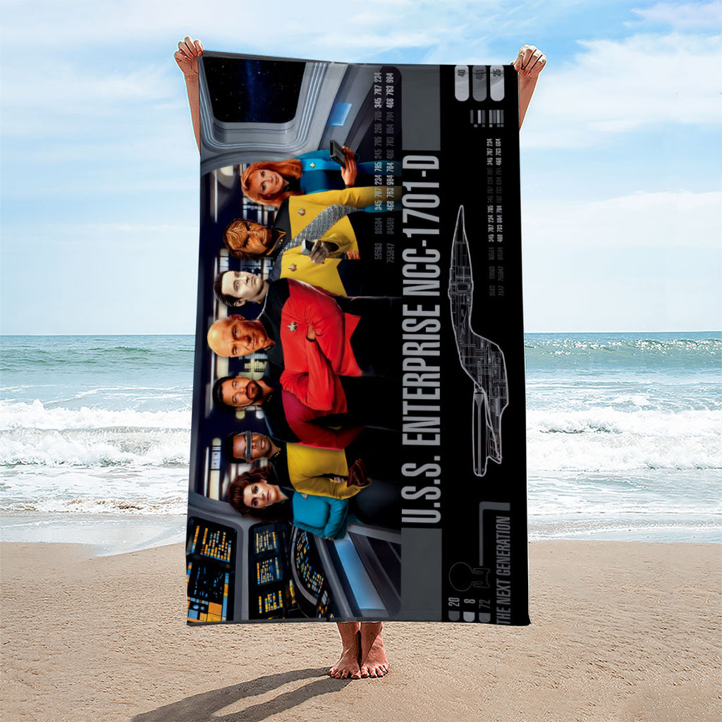Star Trek: The Next Generation Rectangle Beach Towel – HOATT17494