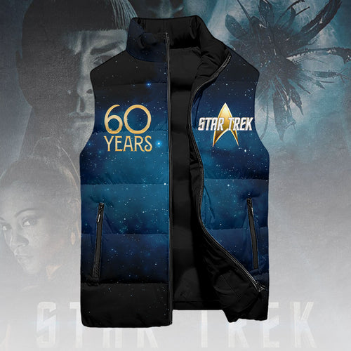 Star Trek: The Original Series 60th Anniversary 3D Sleeveless Down Jacket – HOATT14051
