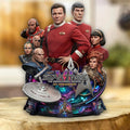 Star Trek VI: The Undiscovered Country 35th Anniversary Custom Shape Acrylic Plaque – TMTHU9237