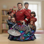 Star Trek VI: The Undiscovered Country 35th Anniversary Custom Shape Acrylic Plaque – TMTHU9237