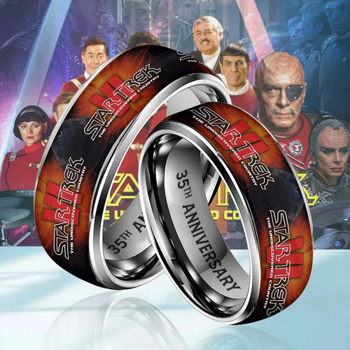 Star Trek VI: The Undiscovered Country 35th Anniversary Custom Alloy Ring – TMTHU9186