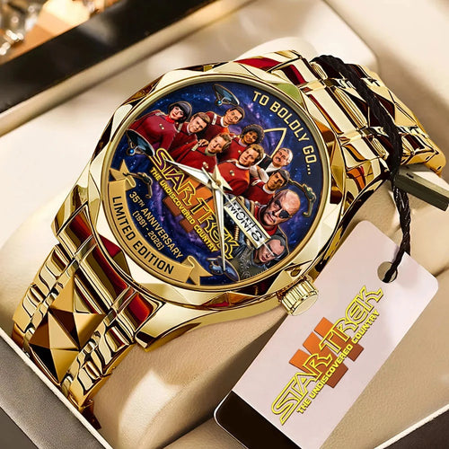 Star Trek VI: The Undiscovered Country 35th Anniversary Alloy Luxury Quartz Watch – TMTHU9066