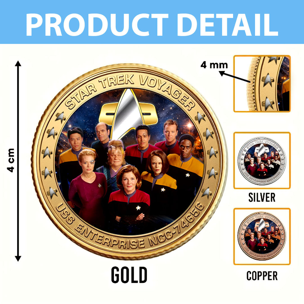 Star Trek: Voyager Commemorative Coin – HOATT17777