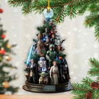 Star Wars Custom Shape 2-sided Acrylic Ornament – HOATT14683
