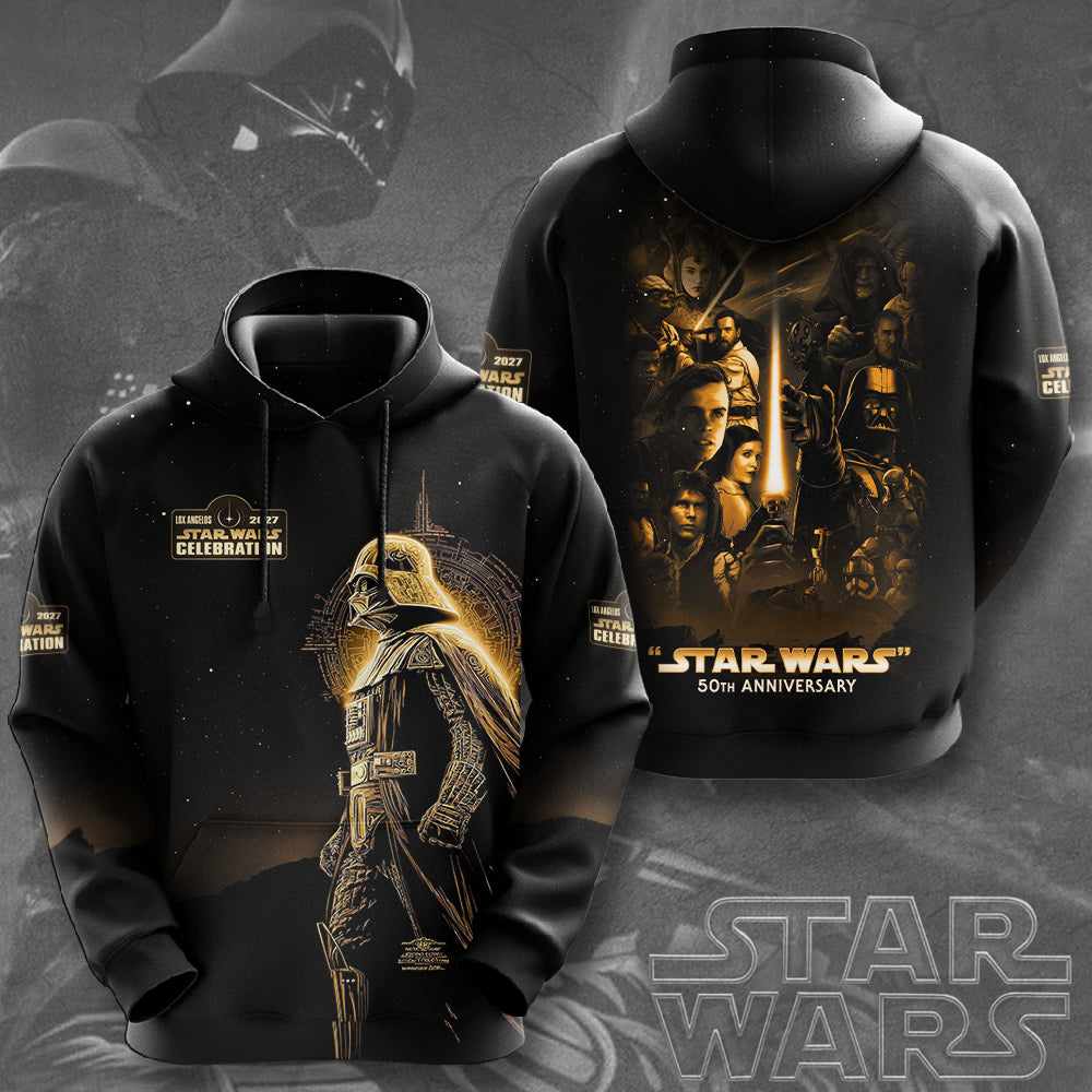 Star Wars 50th Anniversary 2027 3D Apparel – TMTHU6055