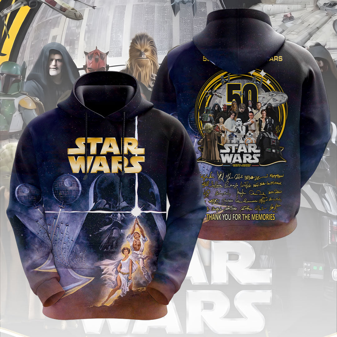 Star Wars 50th Anniversary 2027 3D Apparel – TMTHU4946