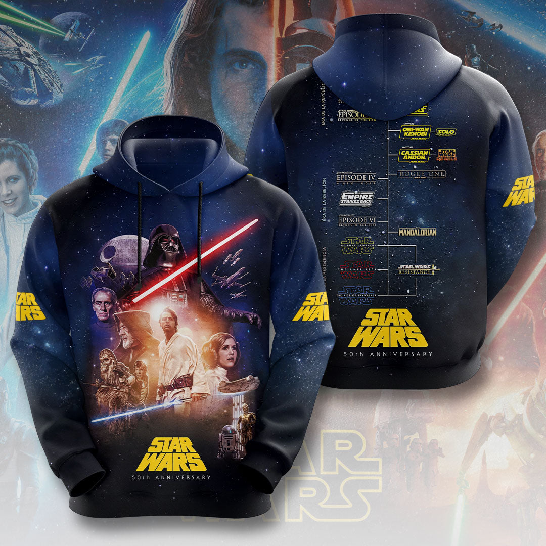 Star Wars 50th Anniversary 2027 3D Apparel – TMTHU5610