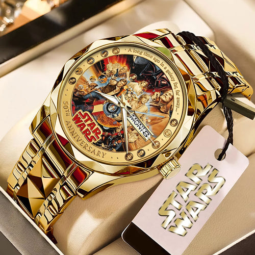 Star Wars 50th Anniversary 2027 Alloy Luxury Quartz Watch – TMTHU5396
