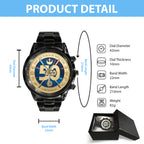 Star Wars 50th Anniversary 2027 Black Stainless Steel Watch – TMTHU5395