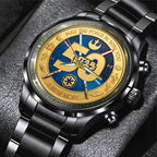 Star Wars 50th Anniversary 2027 Black Stainless Steel Watch – TMTHU5395