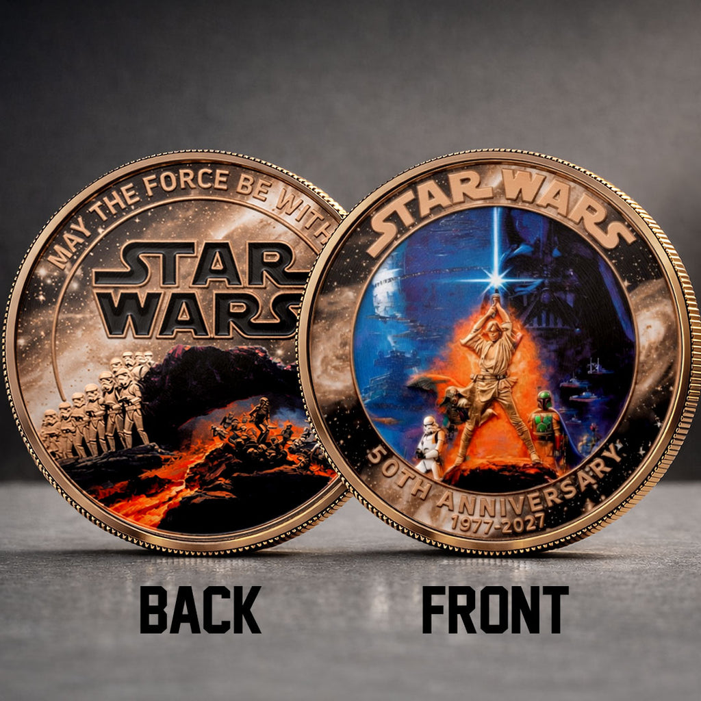 Star Wars 50th Anniversary 2027 Commemorative Coin – TMTHU5675