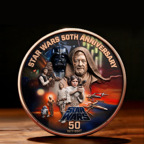 Star Wars 50th Anniversary 2027 Commemorative Coin – TMTHU5937