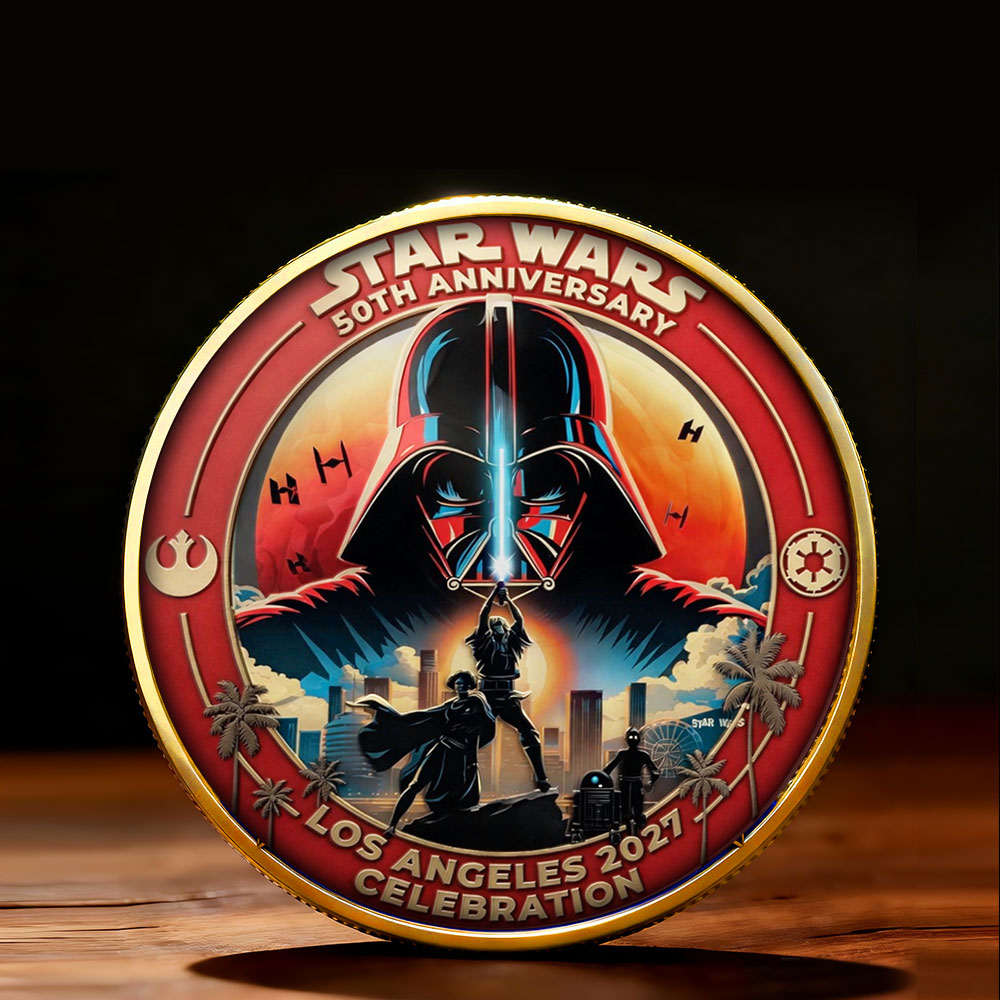 Star Wars 50th Anniversary 2027 Commemorative Coin – TMTHU6095