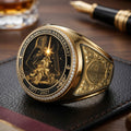 Star Wars 50th Anniversary 3D Engraved Ring – TMTHU7458