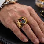 Star Wars 50th Anniversary 3D Engraved Ring – TMTHU7689