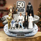 Star Wars 50th Anniversary Custom Shape Acrylic Plaque – TMTHU10154