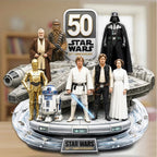 Star Wars 50th Anniversary Custom Shape Acrylic Plaque – TMTHU10154