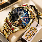 Star Wars 50th Anniversary Alloy Luxury Quartz Watch – TMTHU5087