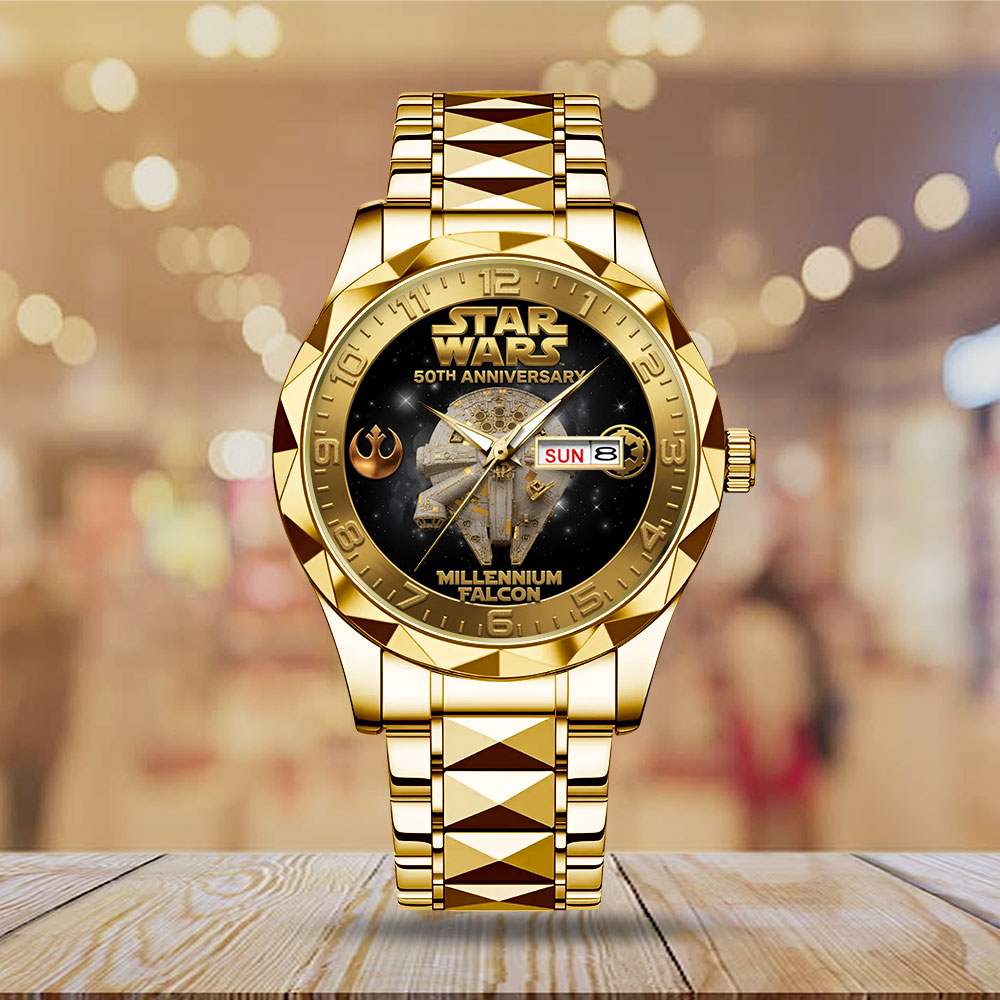 Star Wars 50th Anniversary Alloy Luxury Quartz Watch – TMTHU7200