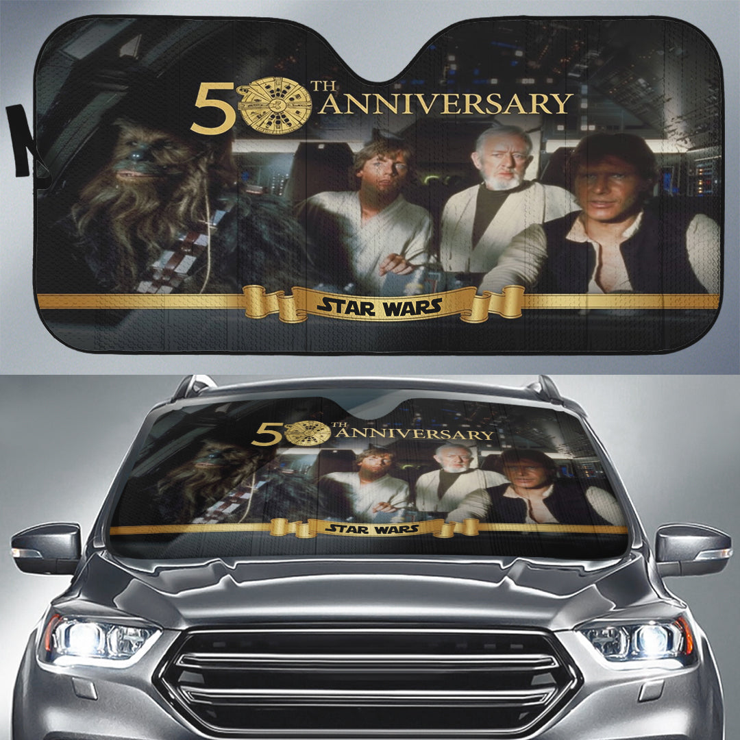 Star Wars 50th Anniversary Auto Sun Shade – TMTHU6518