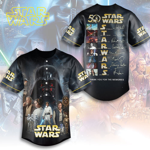 Star Wars 50th Anniversary Baseball Jersey – TMTHU7418