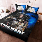 Star Wars 50th Anniversary 3-Piece Duvet Bedding Set – TMTHU4512