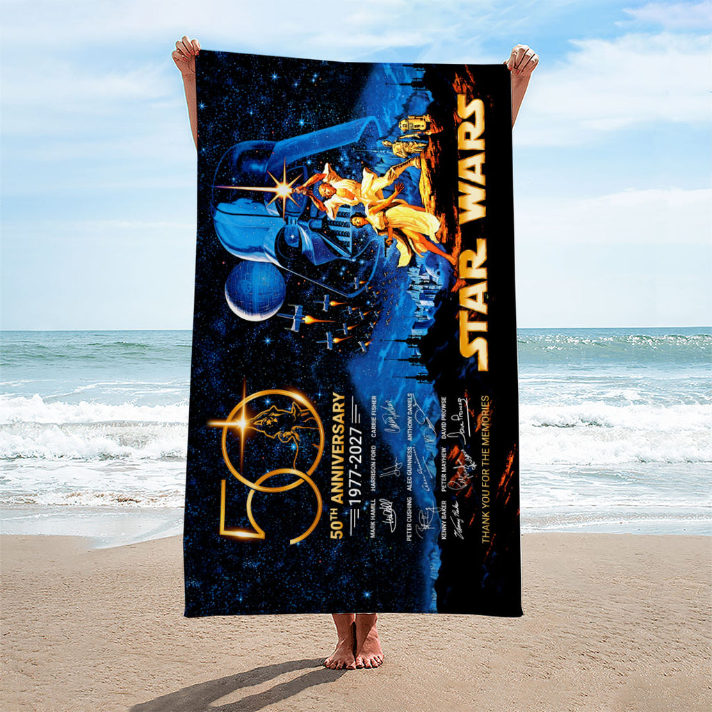 Star Wars 50th Anniversary Rectangle Beach Towel – HOATT17582