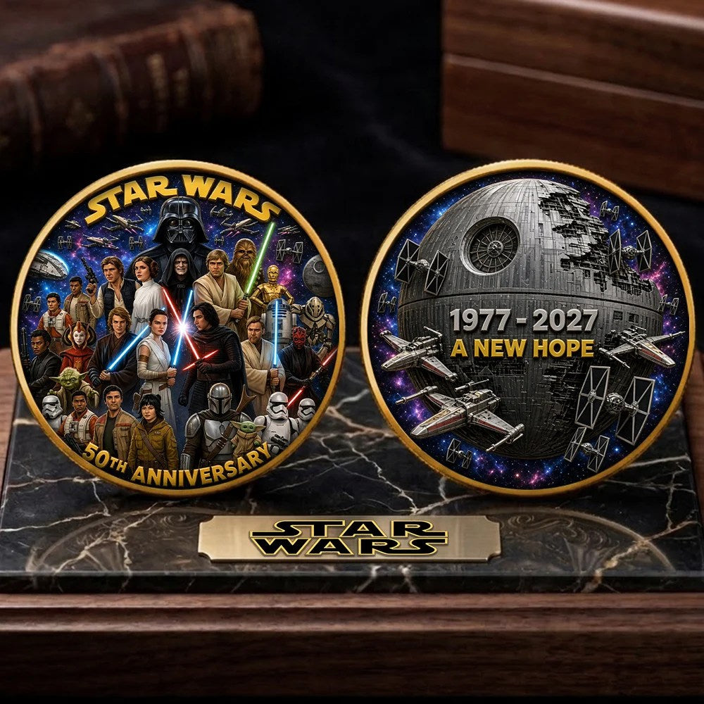 Star Wars 50th Anniversary Commemorative Coin – TMTHU10096