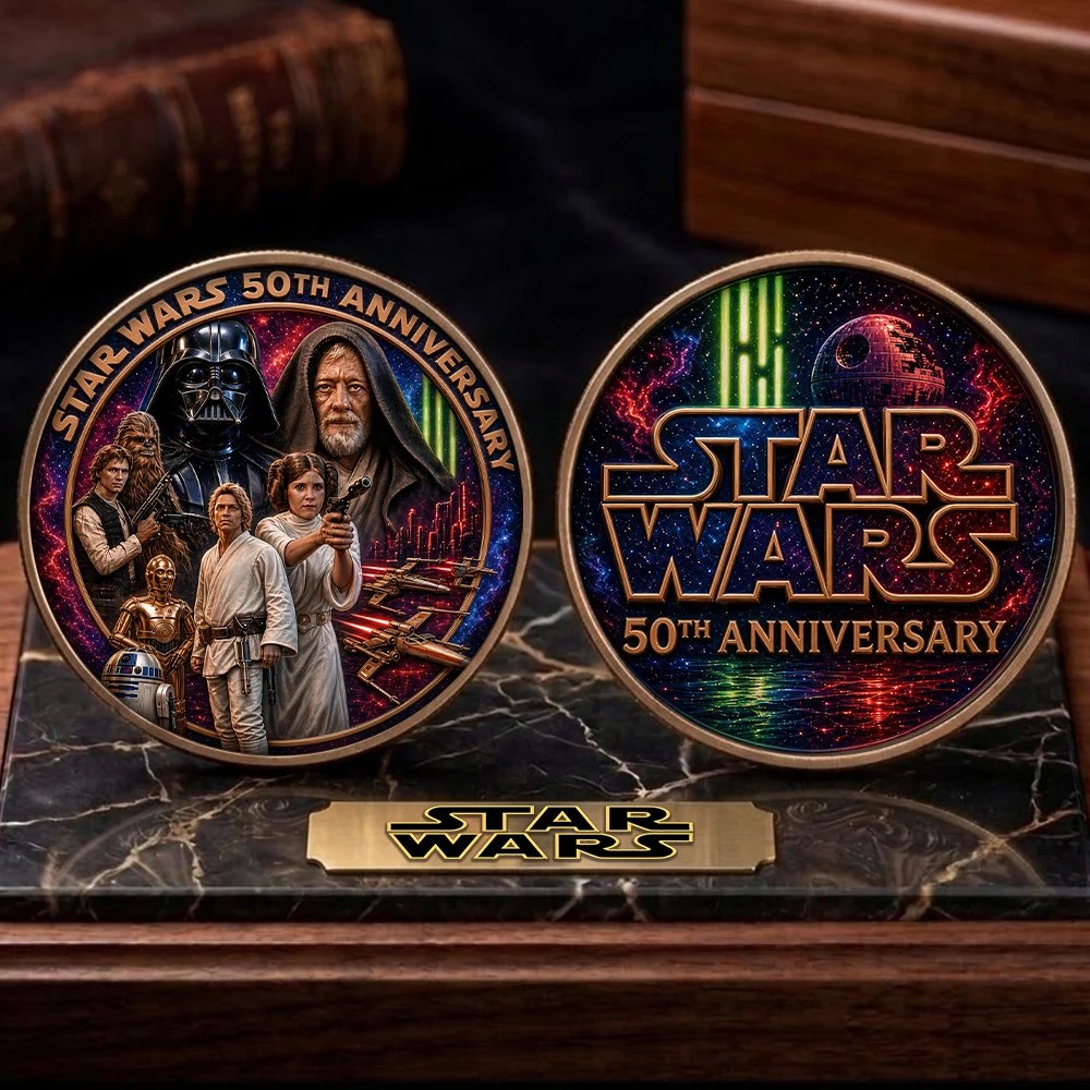 Star Wars 50th Anniversary Commemorative Coin – TMTHU10097