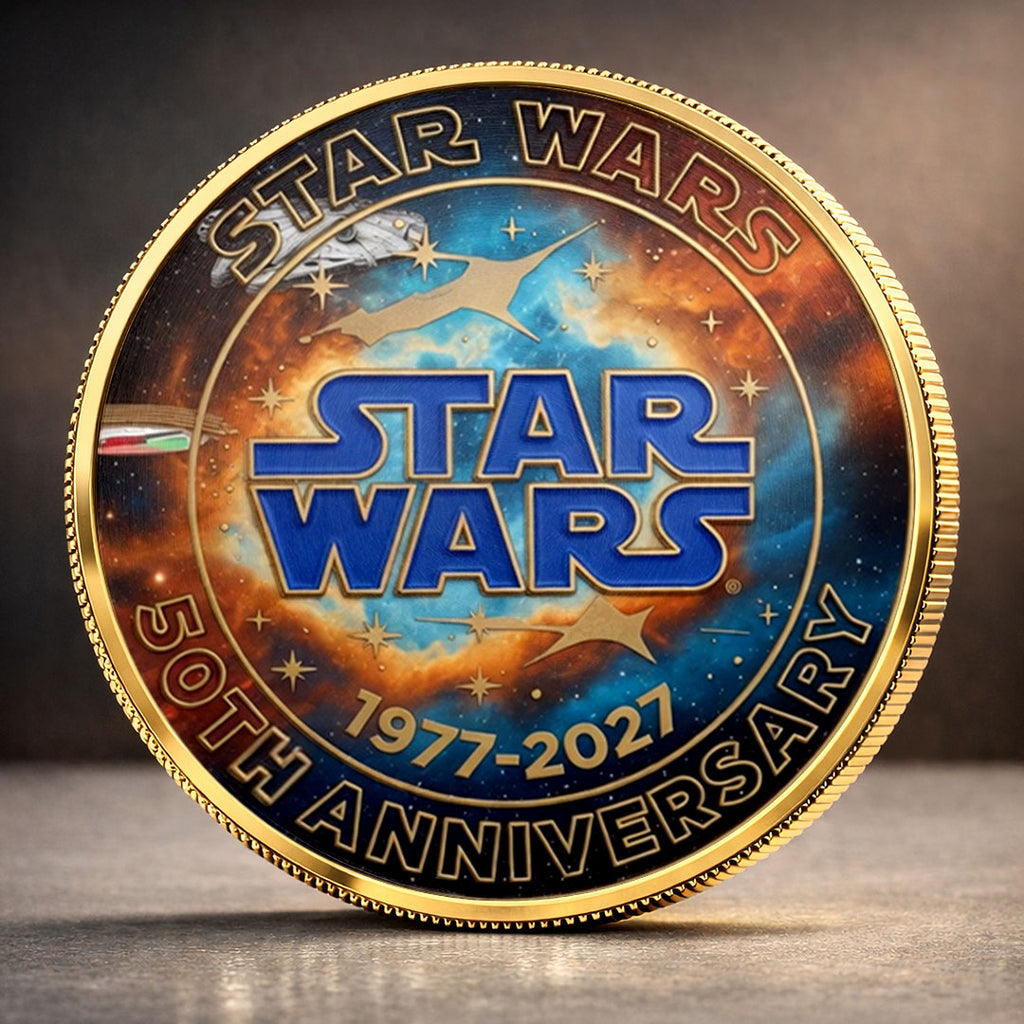 Star Wars 50th Anniversary Commemorative Coin – TMTHU5865