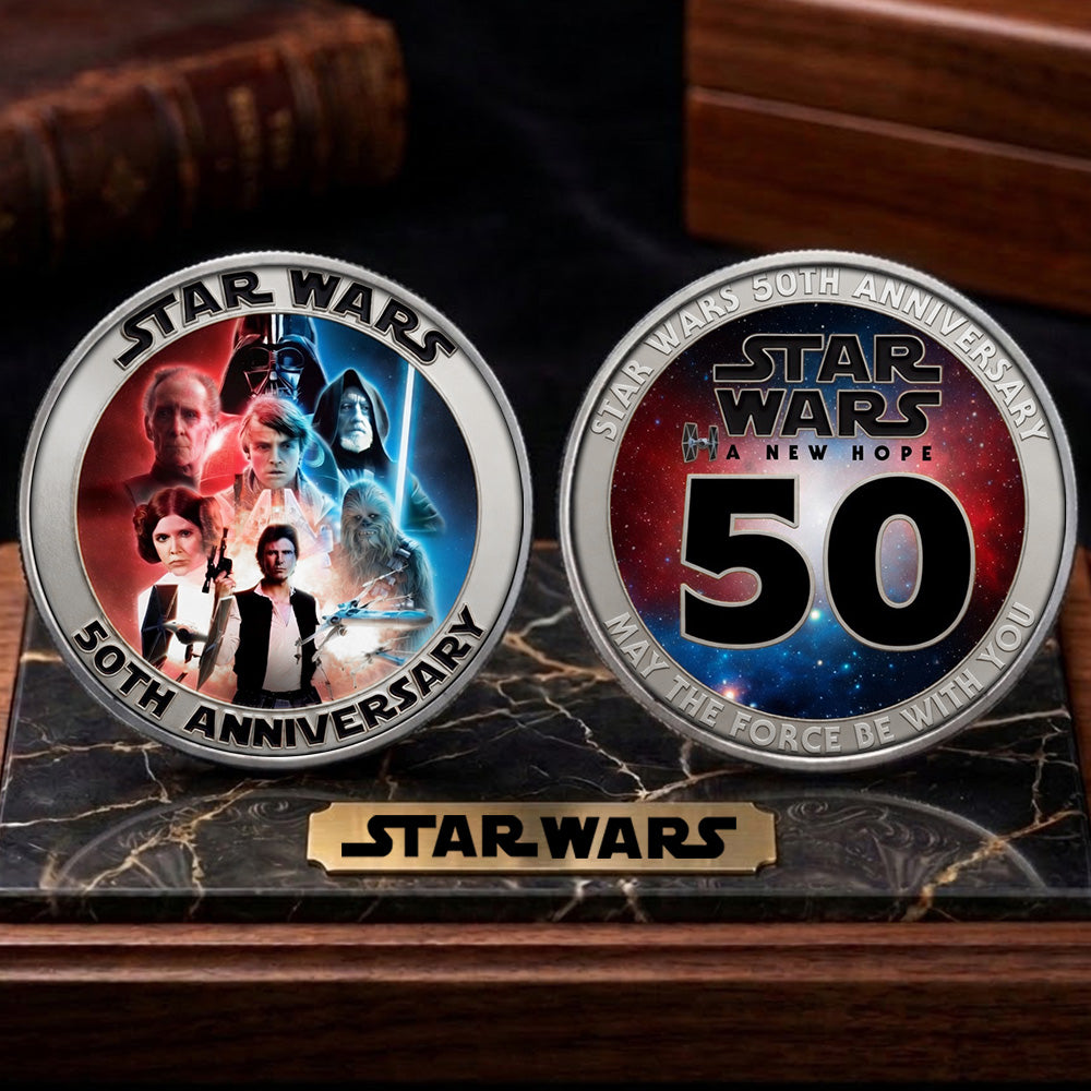 Star Wars 50th Anniversary Commemorative Coin – TMTHU5881