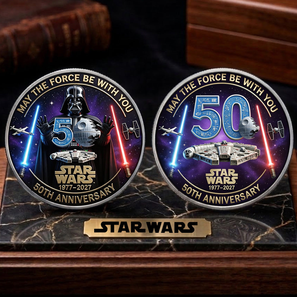 Star Wars 50th Anniversary Commemorative Coin – TMTHU4337