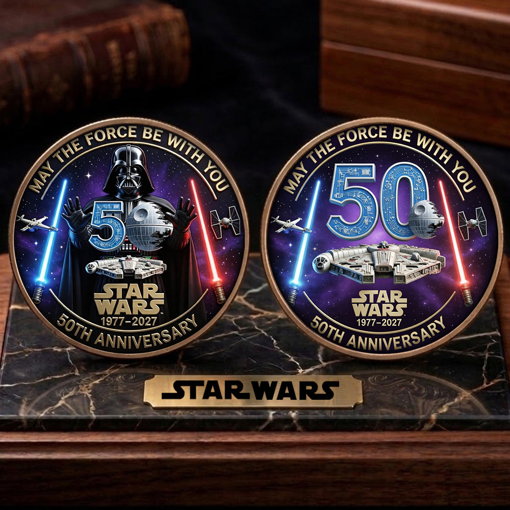 Star Wars 50th Anniversary Commemorative Coin – TMTHU4337