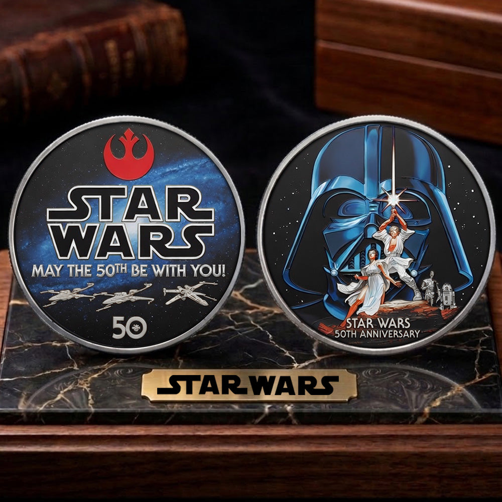 Star Wars 50th Anniversary Commemorative Coin – TMTHU7756