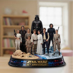Star Wars 50th Anniversary Custom Shape Acrylic Plaque – TMTHU5918