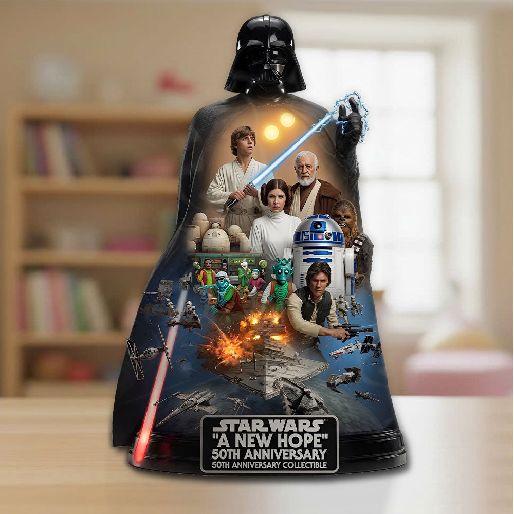 Star Wars 50th Anniversary Custom Shape Acrylic Plaque – TMTHU6052