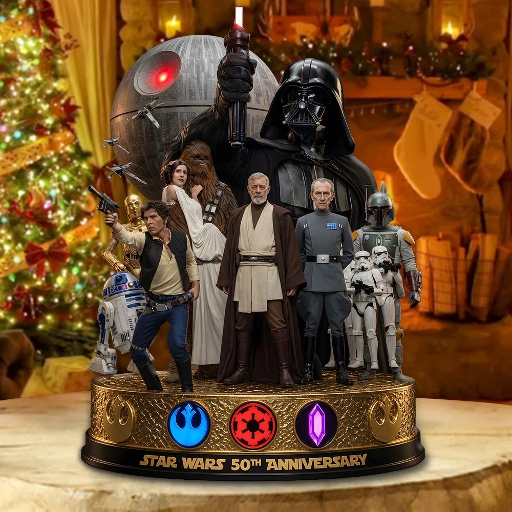 Star Wars 50th Anniversary Custom Shape Acrylic Plaque – TMTHU9931