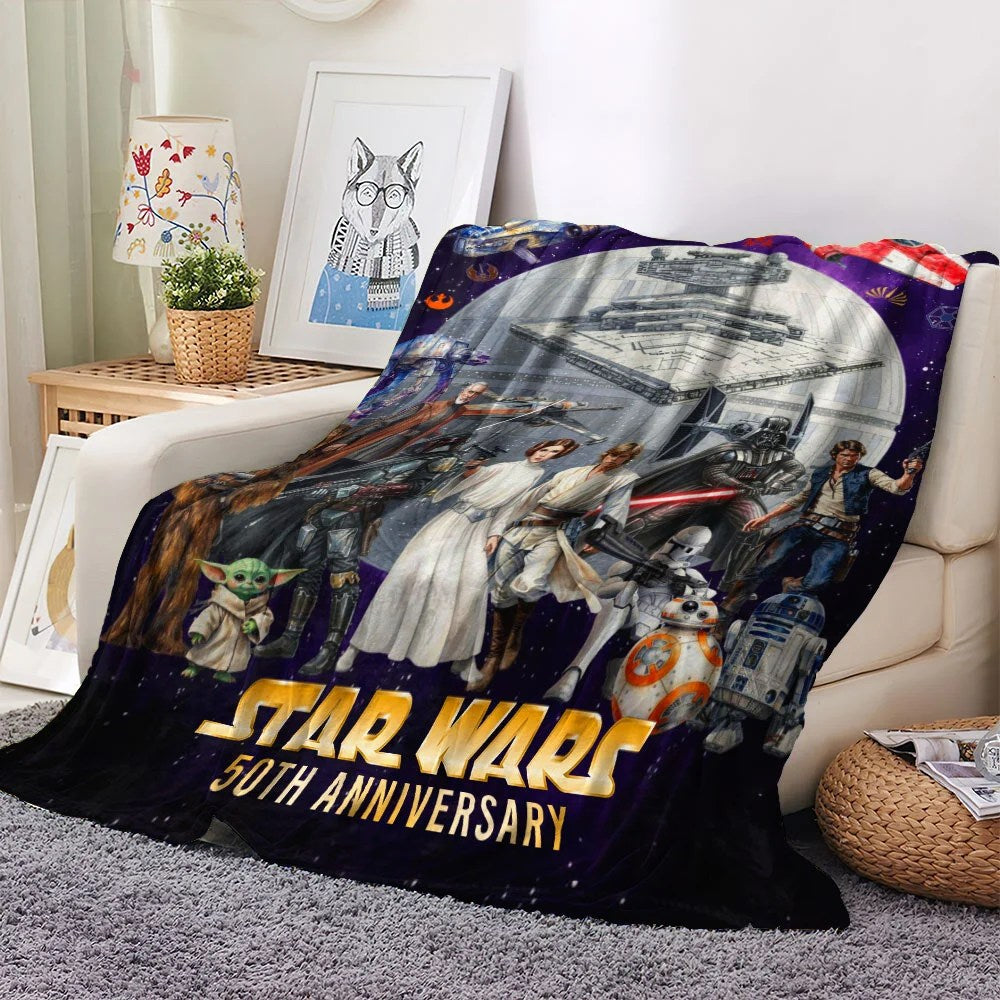 Star Wars 50th Anniversary Fleece Blanket – TMTHU8683