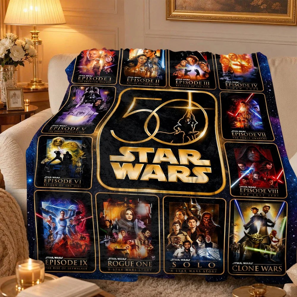 Star Wars 50th Anniversary Fleece Blanket – TMTHU9933