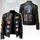 Star Wars 50th Anniversary Motorcycle Leather Jacket – HOATT16828