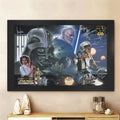 Star Wars 50th Anniversary Rectangle Canvas With Inner Frame – TMTHU6593