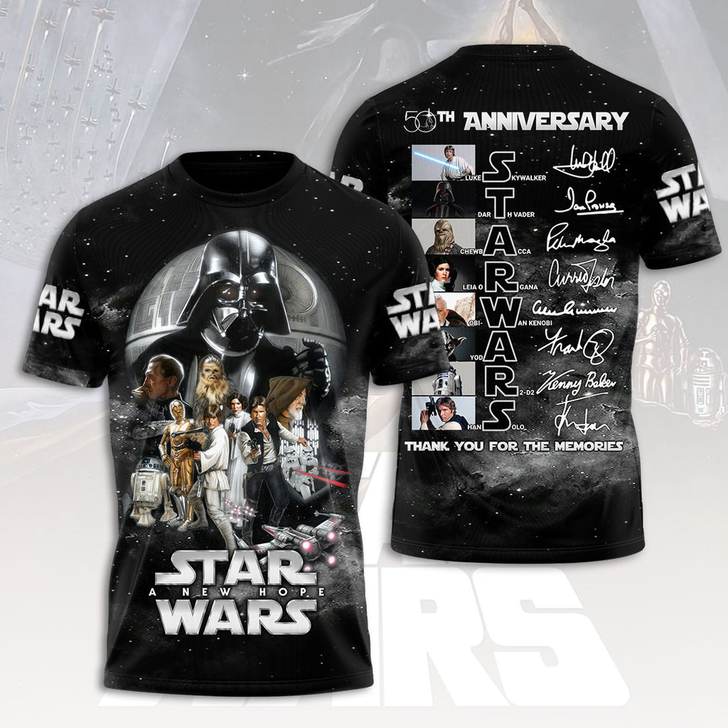 Star Wars 50th Anniversary 3D Apparel – HOATT17583
