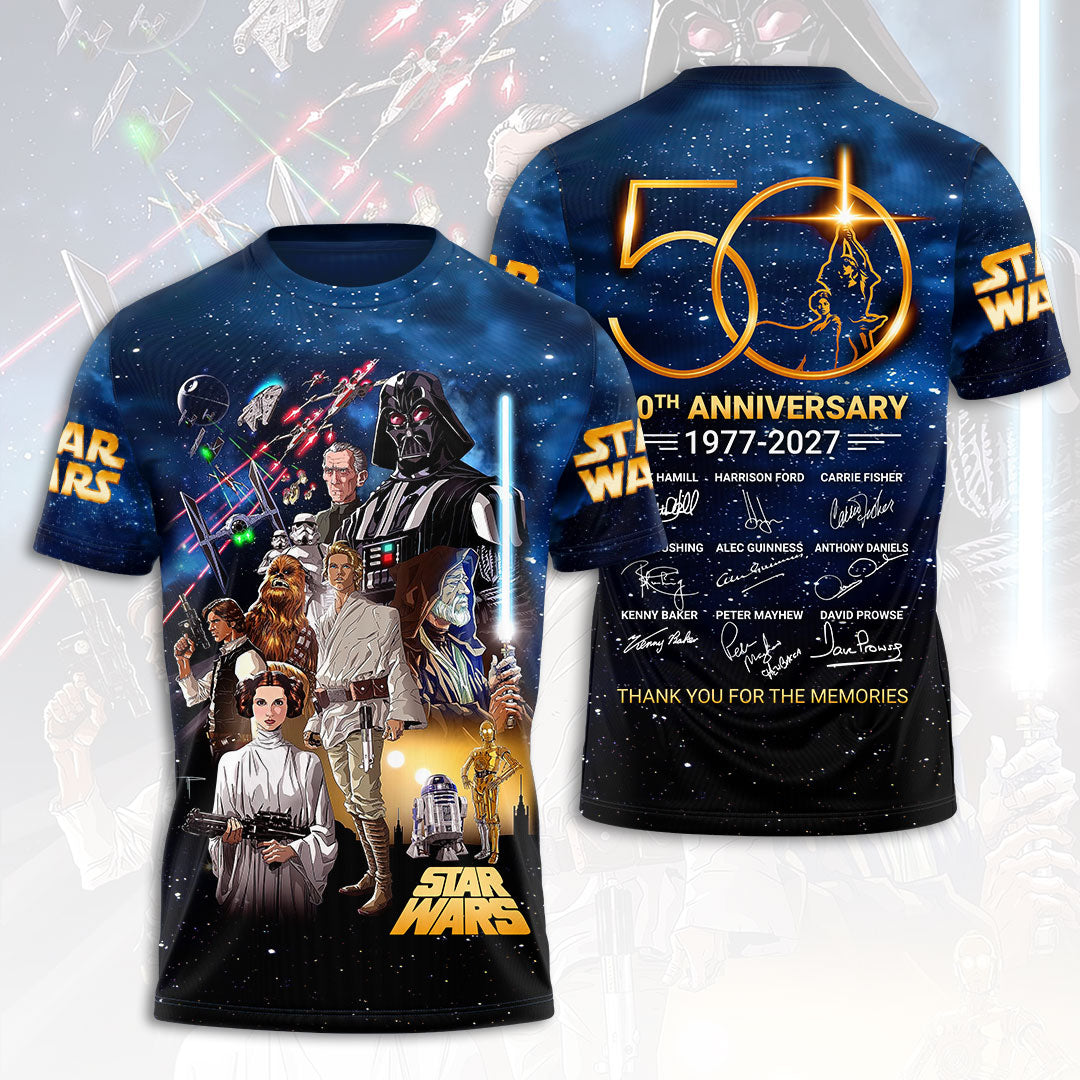 Star Wars 50th Anniversary 3D Apparel – HOATT17691